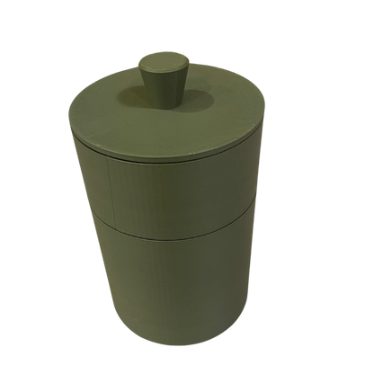 Round Bin with Divider Compartments