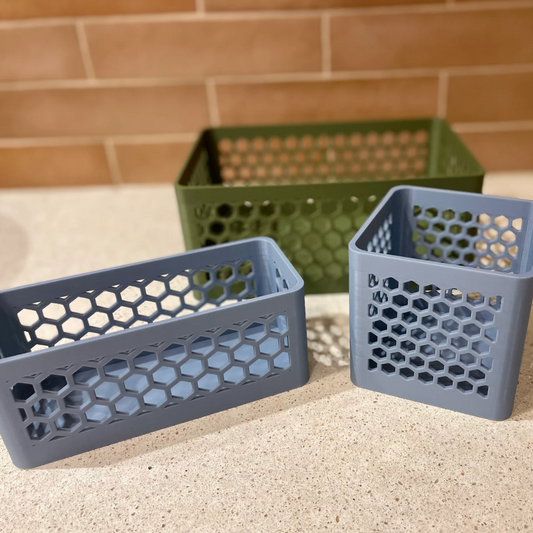 HoneyComb Organizer Bin